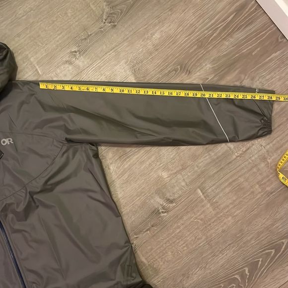 Outdoor Research Men’s Helium Rain Jacket Pewter 3XL NWT - Picture 8 of 9